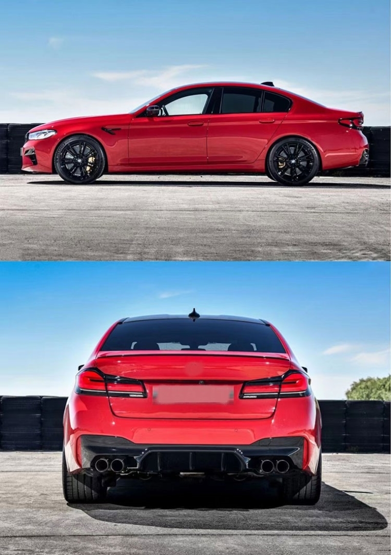 Bmw 5 SERISI G30 IÇIN UYUMLU 2021+    LCI    M5 BODY KIT + PANJUR